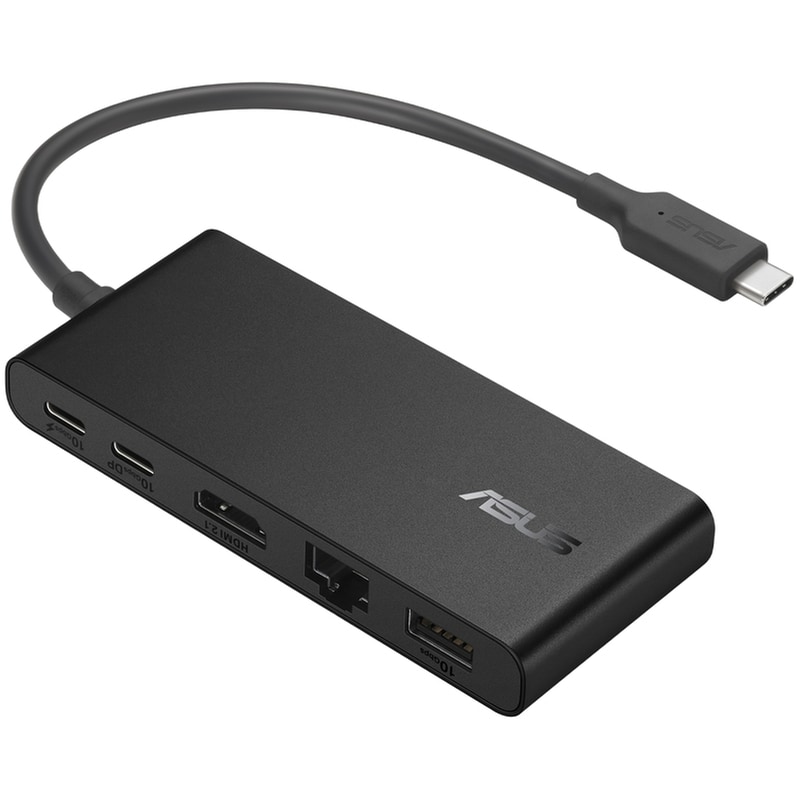 ASUS Dual 4K USB-C Dock DC201 Wired USB 3.2 Gen 2 (3.1 Gen 2) Type-C Black