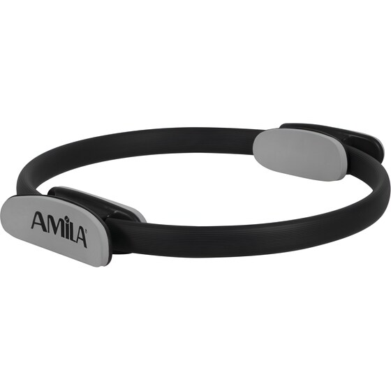 Pilates Ring Amila 48082 36 cm - Μαύρο image 2