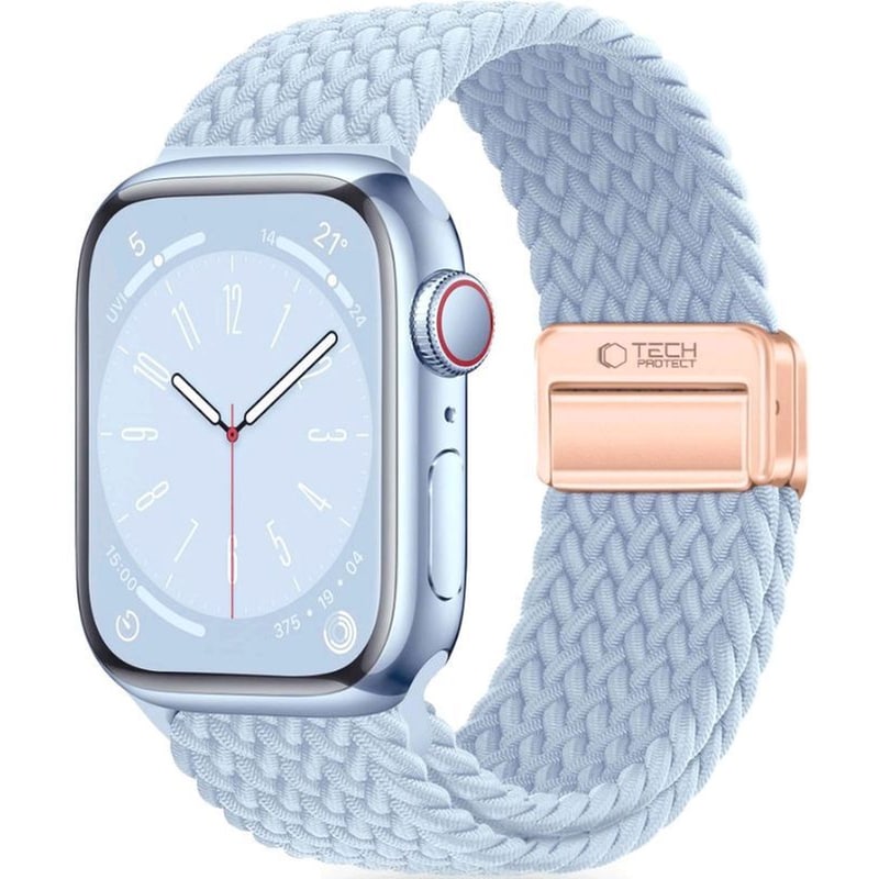 TECH-PROTECT Λουράκι Tech-Protect Nylonmag για Apple Watch 42/41/40mm - Baby Blue