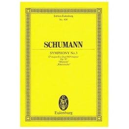 Βιβλίο Για Σύνολα Editions Eulenburg Schumann - Symphony Nr.3 In Eb Major Op.97 [pocket Score]