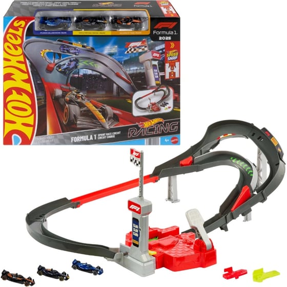 Playset Hot Wheels Racing Formula 1 Sprint Teams image 1