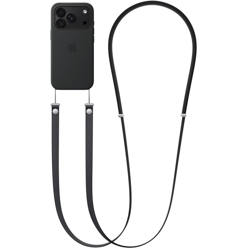 Λουράκι Λαιμού Apple Crossbody Strap για Apple iPhone - Black
