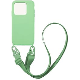 Θήκη Xiaomi Redmi 10C - Sonique Carryhang Liquid Silicone Strap - Πράσινο