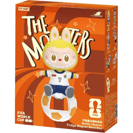 Φιγούρα Ανοιχτήρι Pop Mart The Monsters x FIFA Series Blind Box image 0