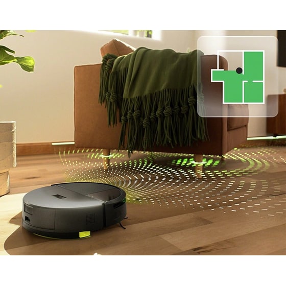 I-ROBOT ROOMBA L121040 για Σκούπισμα και Σφουγγάρισμα Μαύρο Σκούπα Ρομπότ image 3