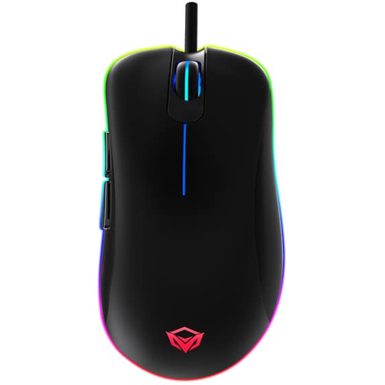 Meetion Gm19 RGB Gaming Ενσύρματο Ποντίκι Μαύρο image 0