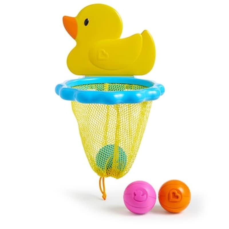 Munchkin Duck Dunk 12412 – Μπασκέτα Πάπια Με 3 Μπαλάκια