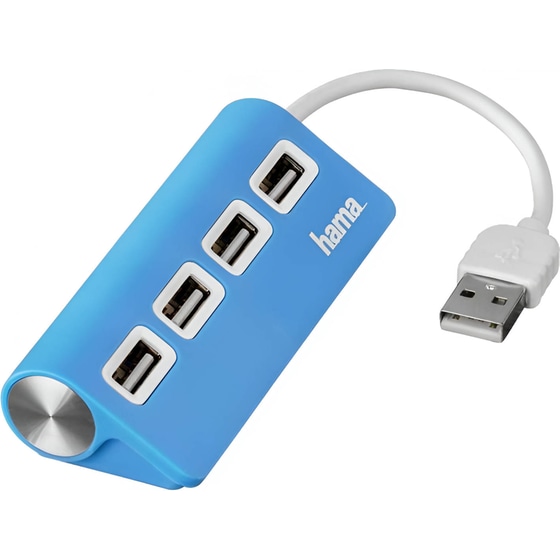 Hama 12179 USB Hub 4-Port USB 2.0 συμβατό με USB-A image 0