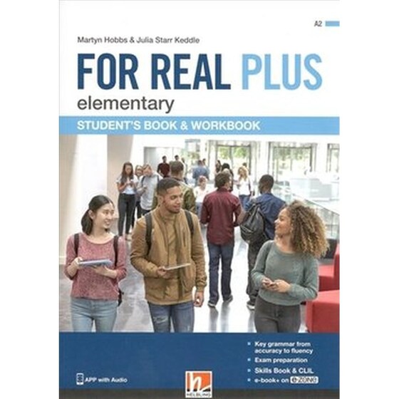 For Real Plus Elementary Student's Book & Workbook image 0