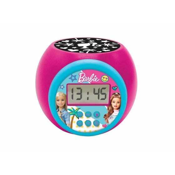 LEXIBOOK Barbie Projector Alarm Clock with Timer image 1