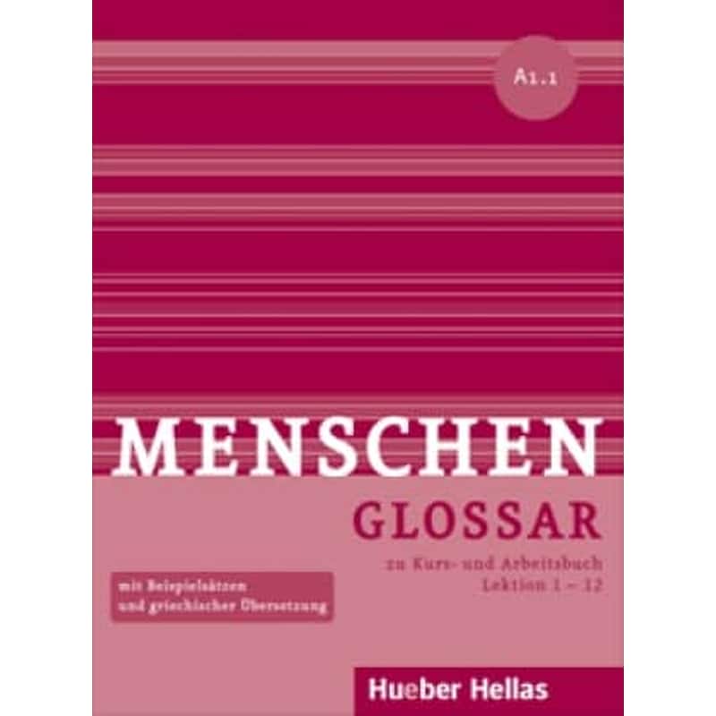 Menschen A1.1 Glossar