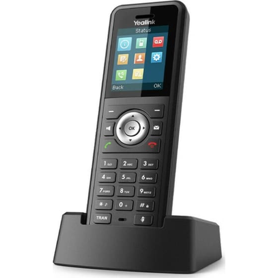 Ασύρματο Τηλέφωνο IP VoIP Yealink W59R Dect - Μαύρο image 1