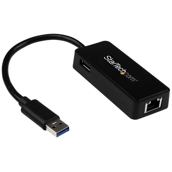 StarTech USB 3.0 SuperSpeed σε Gigabit Ethernet Αντάπτορας Δικτύου USB με Θύρα USB 10/100/1000Mbps image 2