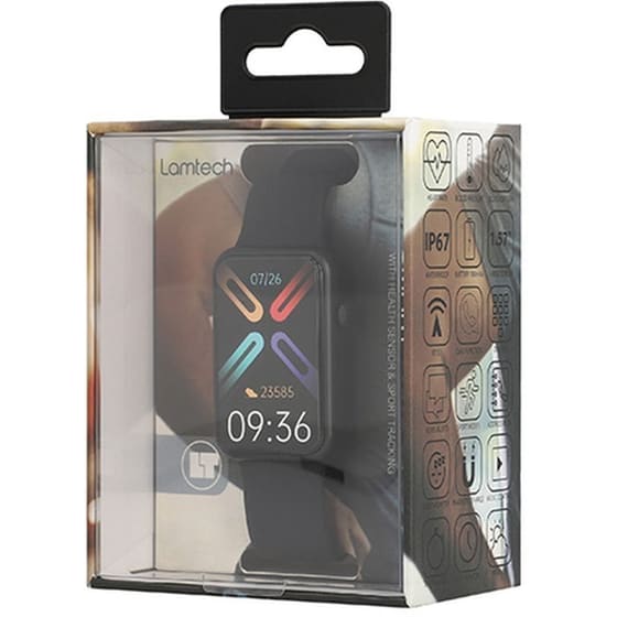 Smartwatch Lamtech LAM113508 With Sport Tracking 46mm - Total Black image 4