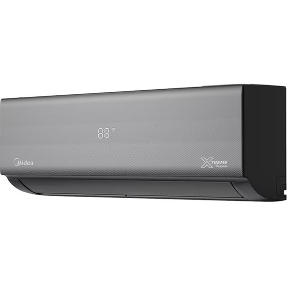 MIDEA Xtreme Graphite AG16GRAPH-09N8D0-I/O Κλιματιστικό Inverter 9.000 BTU A++/A+++ με Ιονιστή & WiFi image 3