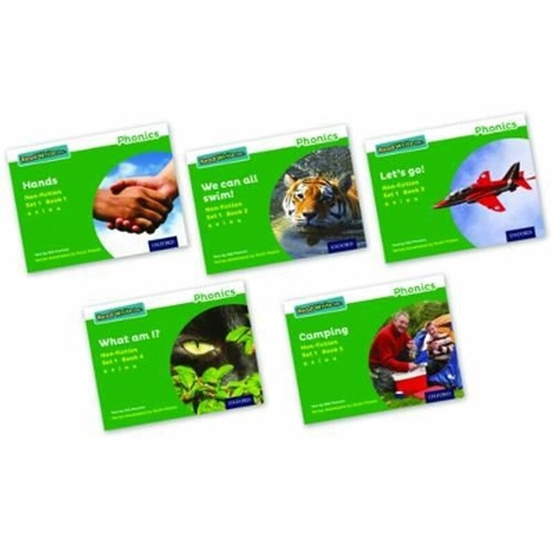 Read Write Inc. Phonics: Green Set 1 Non-fiction books (Mixed Pack of 5)