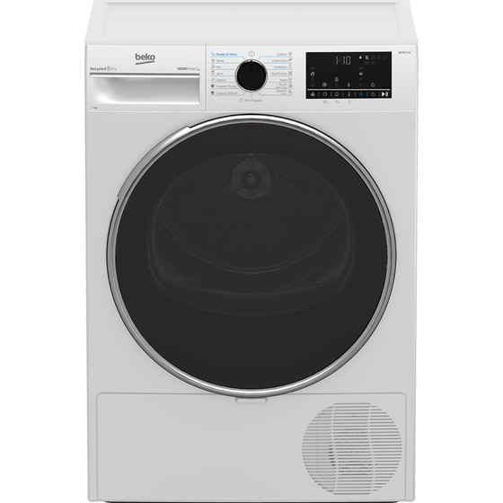 BEKO B5T49243WEU 9 kg με Αντλία Θερμότητας Λευκό Στεγνωτήριο Ρούχων image 0