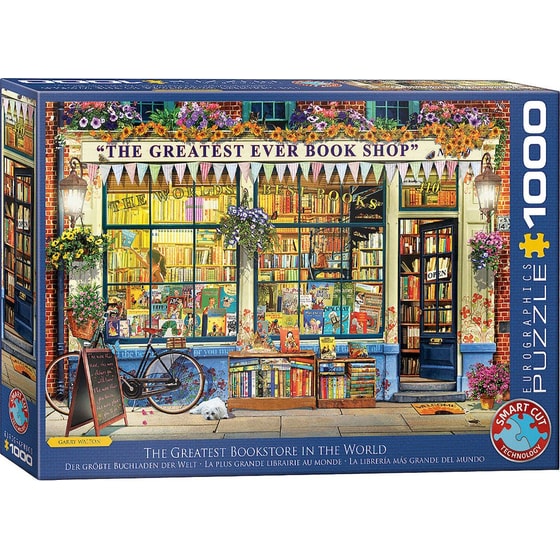 Παζλ Eurographics The Greatest Bookstore in the World by Garry Walton (1000 Κομμάτια) image 0
