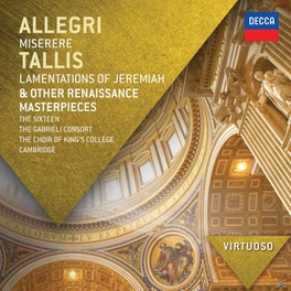 Allegri: Miserere; Tallis: Lamentations Of Jeremia
