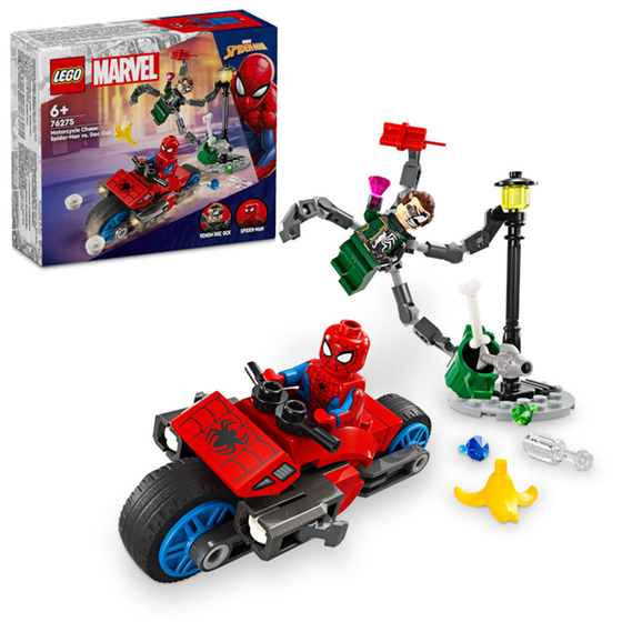 LEGO® Marvel Motorcycle Chase: Spider-Man vs. Doc Ock (76275) image 8