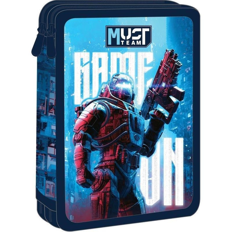 Κασετίνα Παραλληλόγραμμη Γεμάτη Must Team Robot