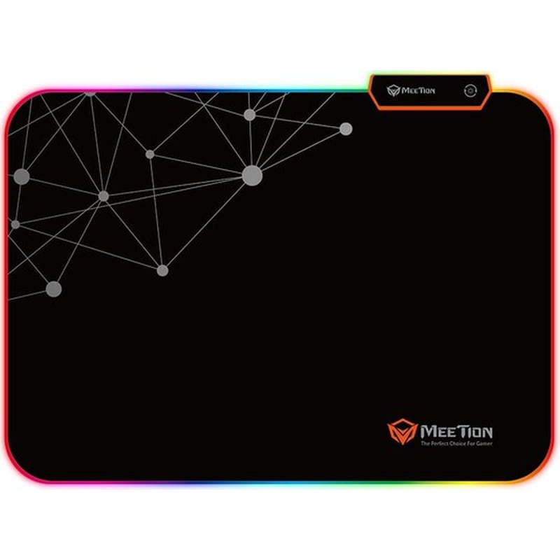 MEETION Meetion PD120 Gaming Mouse Pad Medium 335mm με RGB Φωτισμό Μαύρο