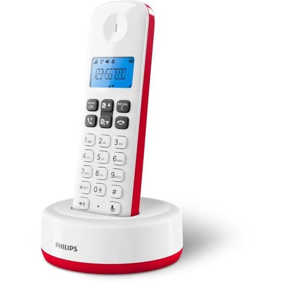 Ασύρματο Τηλέφωνο Philips D1611R/GRS - Κόκκινο image 2