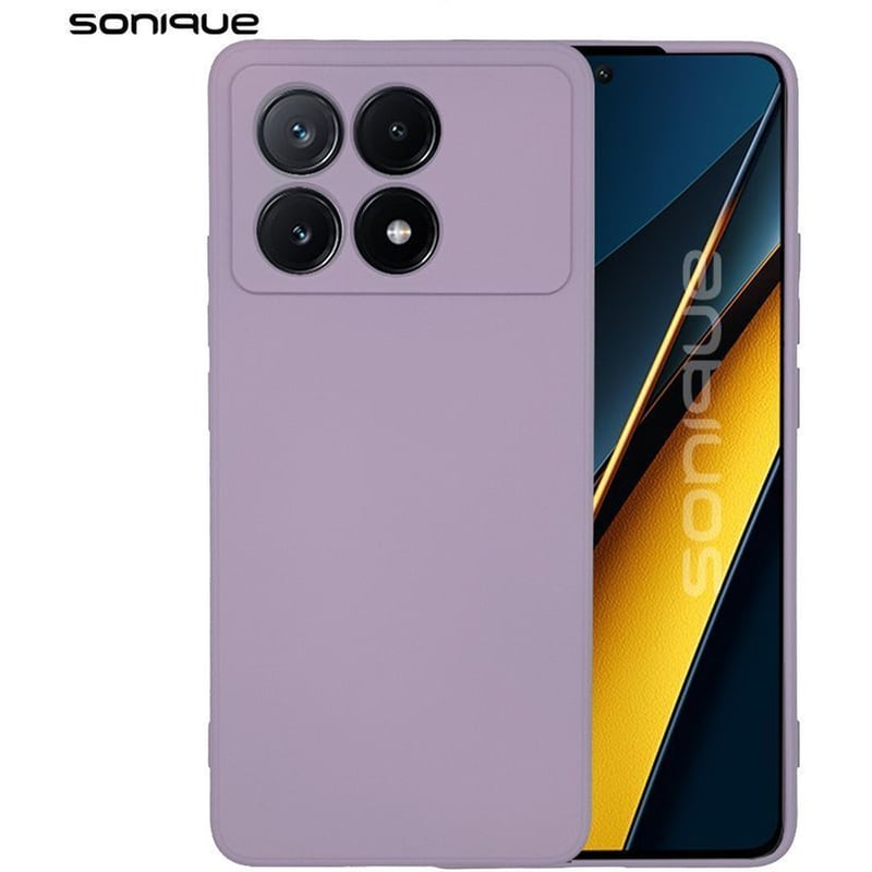 Θήκη Σιλικόνης My Colors Sonique Xiaomi Poco X6 Pro 5g Βιολετί