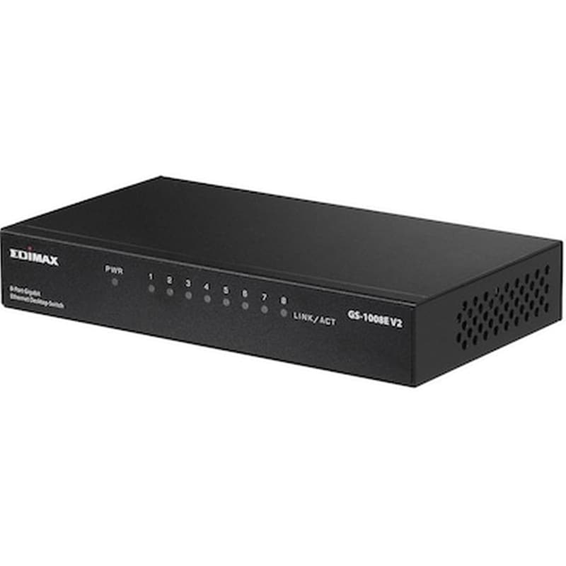 EDIMAX Edimax GS-1008E V2 Network Switch Unmanaged Gigabit Ethernet (1000 Mbps)