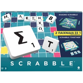 Νεο Scrabble 2 Σε 1  Επιτραπέζιο (Mattel)