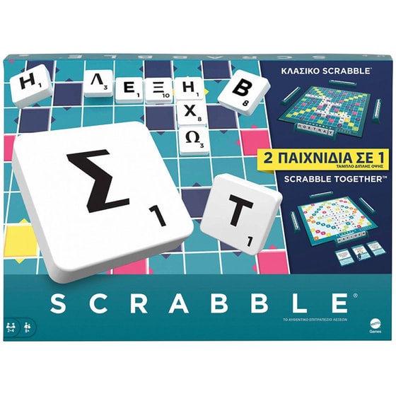 Νεο Scrabble 2 Σε 1  Επιτραπέζιο (Mattel) image 0