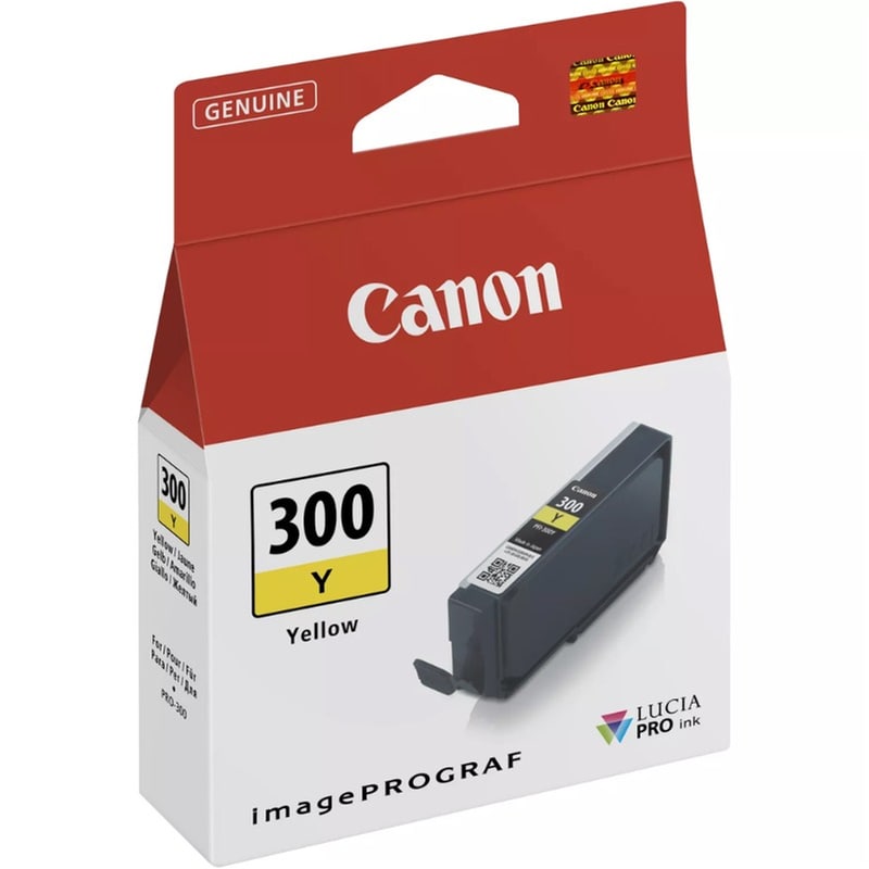 Canon PFI-300 Κίτρινο Μελάνι Εκτυπωτή 4196C001
