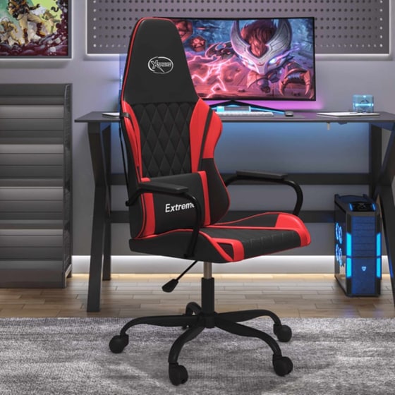 Καρέκλα Gaming VIDAXL 345534 από Τεχνητό Δέρμα - Μαύρη image 7