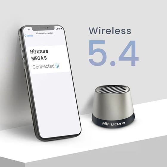 Φορητό Ηχείο Hifuture Mega S 5W - Latte image 5
