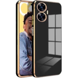 Θήκη Realme C55 - Bodycell Gold Plated - Black