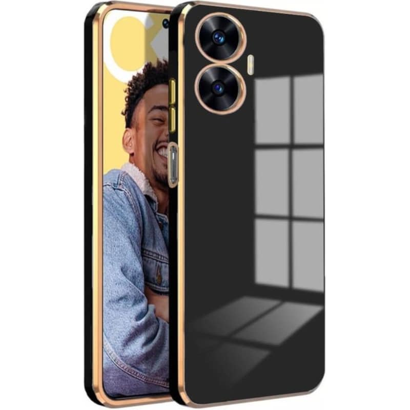 Θήκη Realme C55 - Bodycell Gold Plated - Black