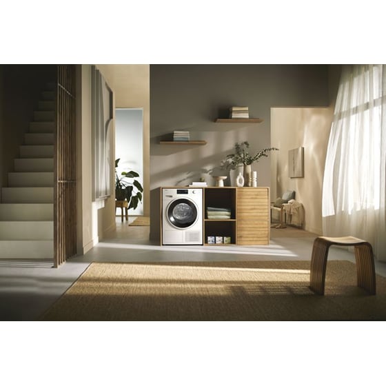 MIELE TWC640WP EcoSpeed 8 kg A+++ με Αντλία Θερμότητας Λευκό Στεγνωτήριο Ρούχων image 4