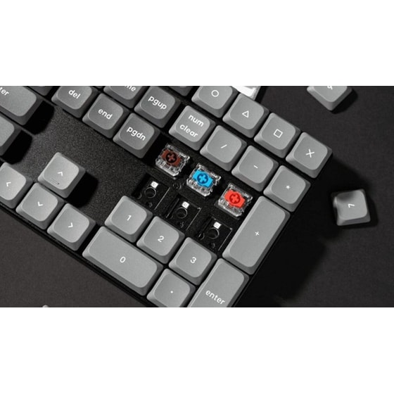 Keychron K5MH3 Gaming Ασύρματο Μηχανικό Πληκτρολόγιο RGB Μαύρο (US) image 3