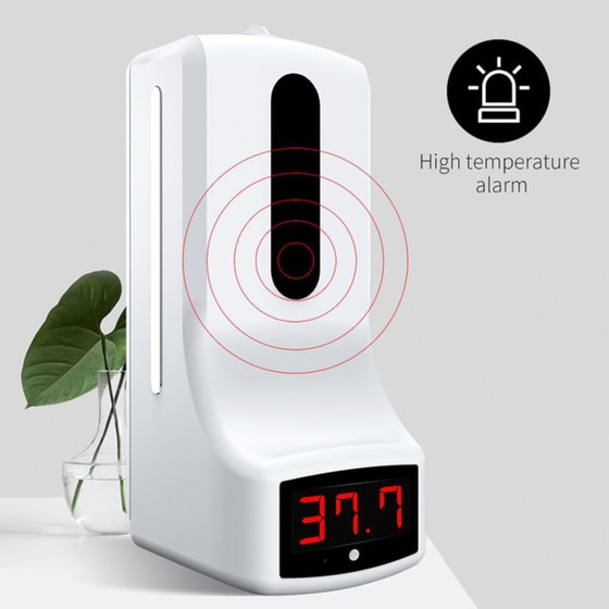 Βάση Aντισηπτικού με Aυτόματη Θερμομέτρηση K9 PRO image 1