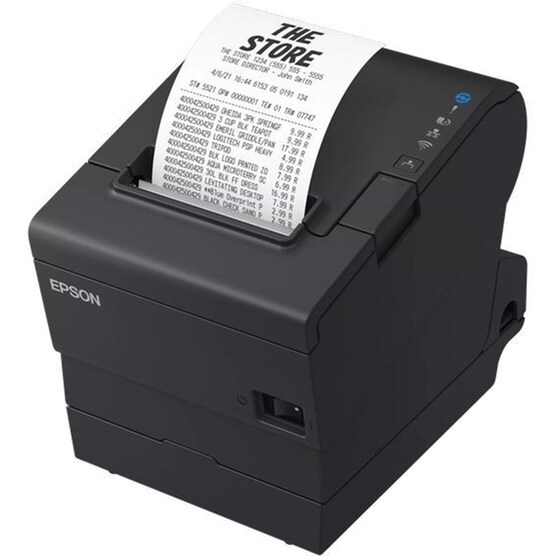 Epson TM-T88VII (112) USB, Eth, Serial, PS, Buzz - Μαύρο image 7