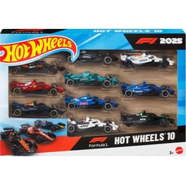 Mattel Hot Wheels Formula 1 Σετ 10 Αυτοκινητάκια