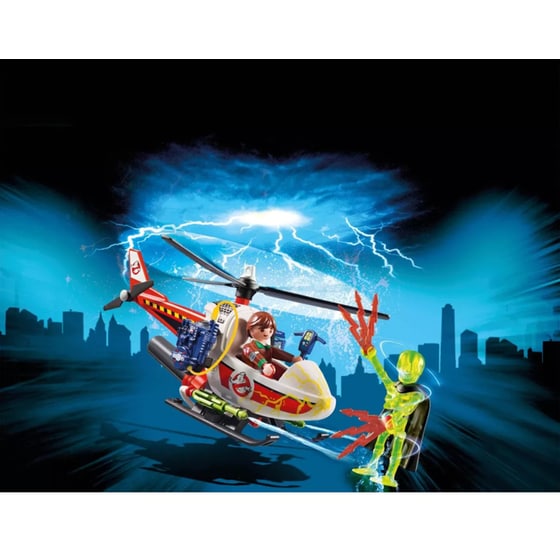 PLAYMOBIL® The Real Ghostbusters Venkman με Ελικόπτερο (9385) image 3