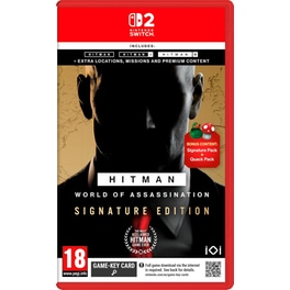 Hitman World of Assassination Signature Edition (Game Key Card)- Nintendo Switch 2