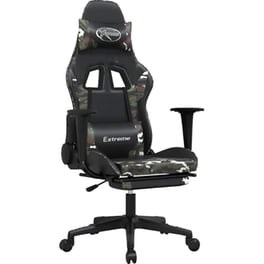 Καρέκλα Gaming VIDAXL 345468 από Τεχνητό Δέρμα