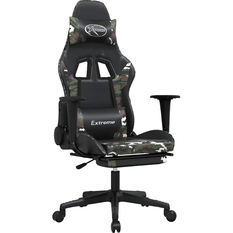 Καρέκλα Gaming VIDAXL 345468 από Τεχνητό Δέρμα