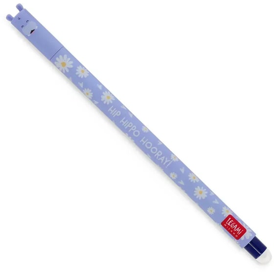 Στυλό Gel Legami Erasable Hippo 0.7 mm Μπλε image 0