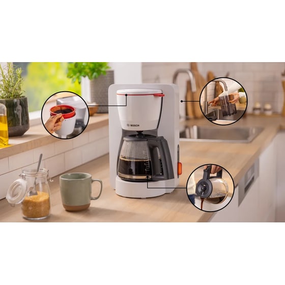 BOSCH TKA3M131 MyMoment 1200W 1.4L Καφετιέρα Φίλτρου image 3