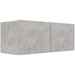 Έπιπλο Τηλεόρασης VidaXL από Μοριοσανίδα 80x30x30cm - Γκρι