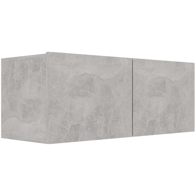 VIDAXL Έπιπλο Τηλεόρασης VidaXL από Μοριοσανίδα 80x30x30cm - Γκρι