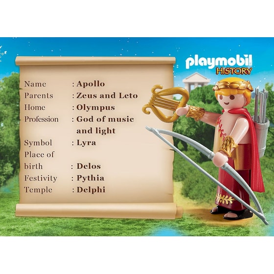 PLAYMOBIL® History Θεός Απόλλων (70218) image 3